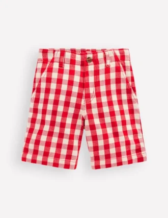 Smart Shorts Red Gingham Smart Shorts Red Gingham