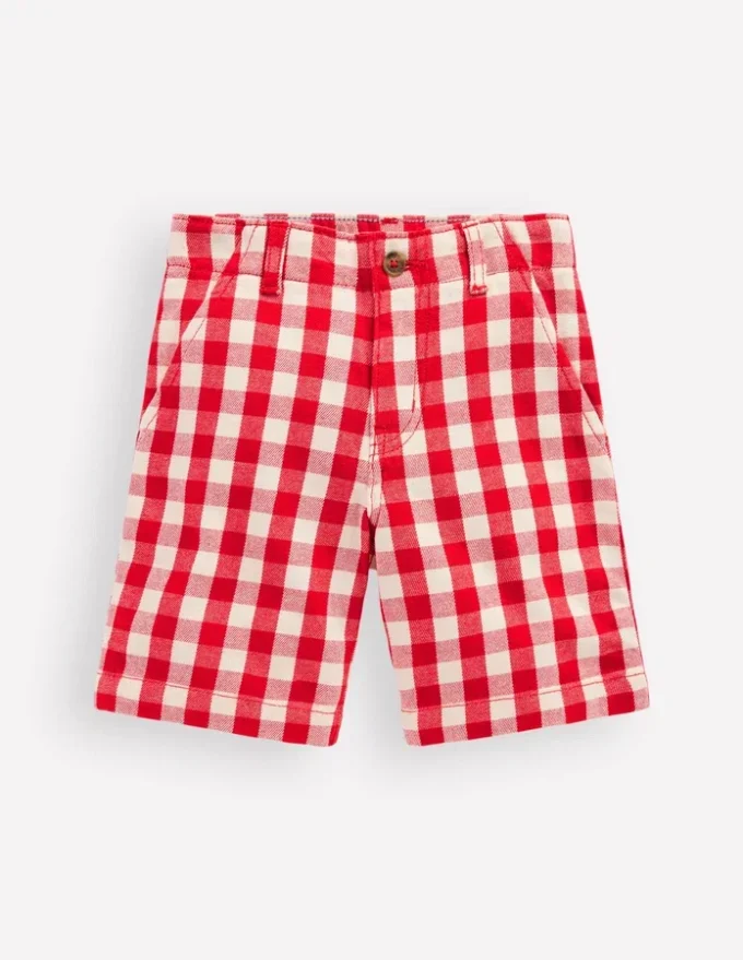 Smart Shorts Red Gingham Smart Shorts Red Gingham