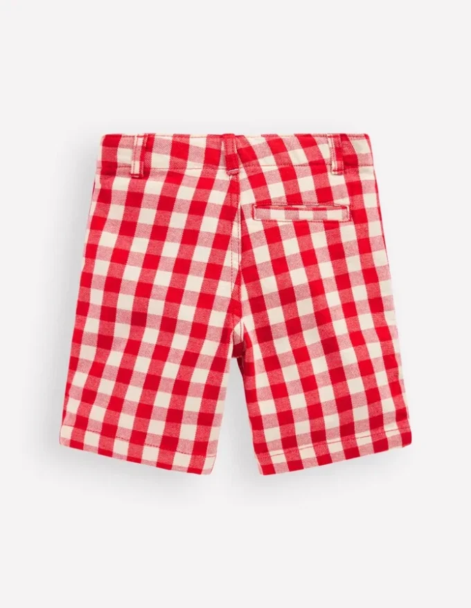 Smart Shorts Red Gingham Smart Shorts Red Gingham