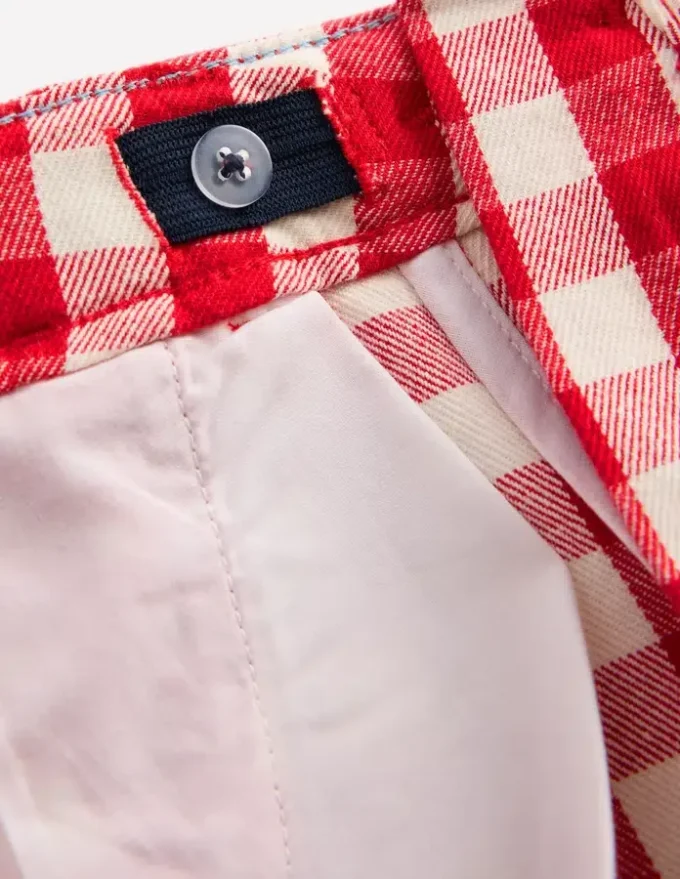 Smart Shorts Red Gingham Smart Shorts Red Gingham