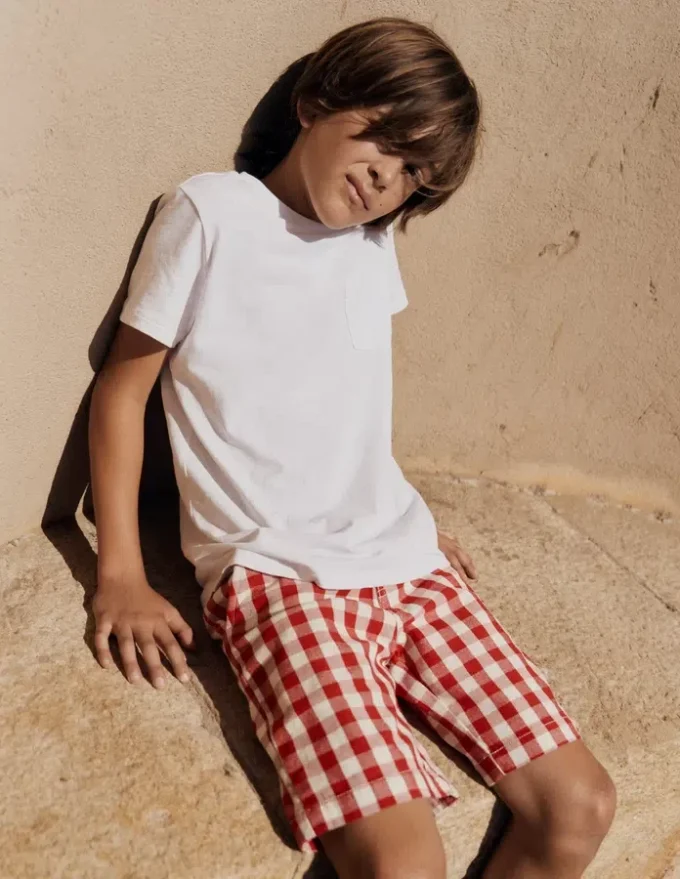 Smart Shorts Red Gingham Smart Shorts Red Gingham