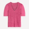 Smocked V Neck Top Malaga Smocked V Neck Top Malaga