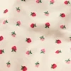 Snug Short John Pyjamas Almond Pink Strawberry Stripe