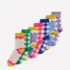 Socks 7 Pack Flower Socks 7 Pack Flower