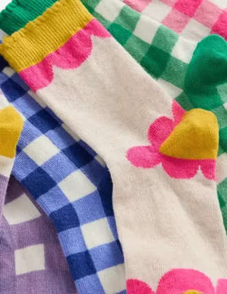 Socks 7 Pack Flower