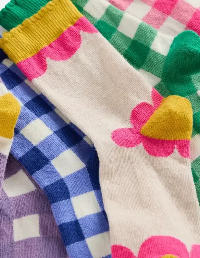 Socks 7 Pack Flower Socks 7 Pack Flower