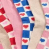 Socks 7 Pack hearts