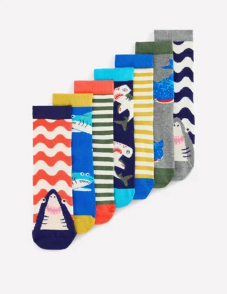 Socks 7 Pack sharks Socks 7 Pack sharks