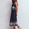 Sofia Broderie Shell Top Navy Sofia Broderie Shell Top Navy