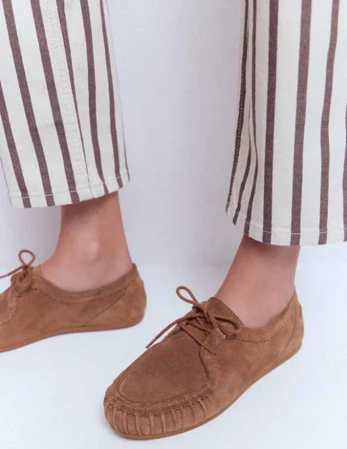 Soft Boat Shoes Tan
