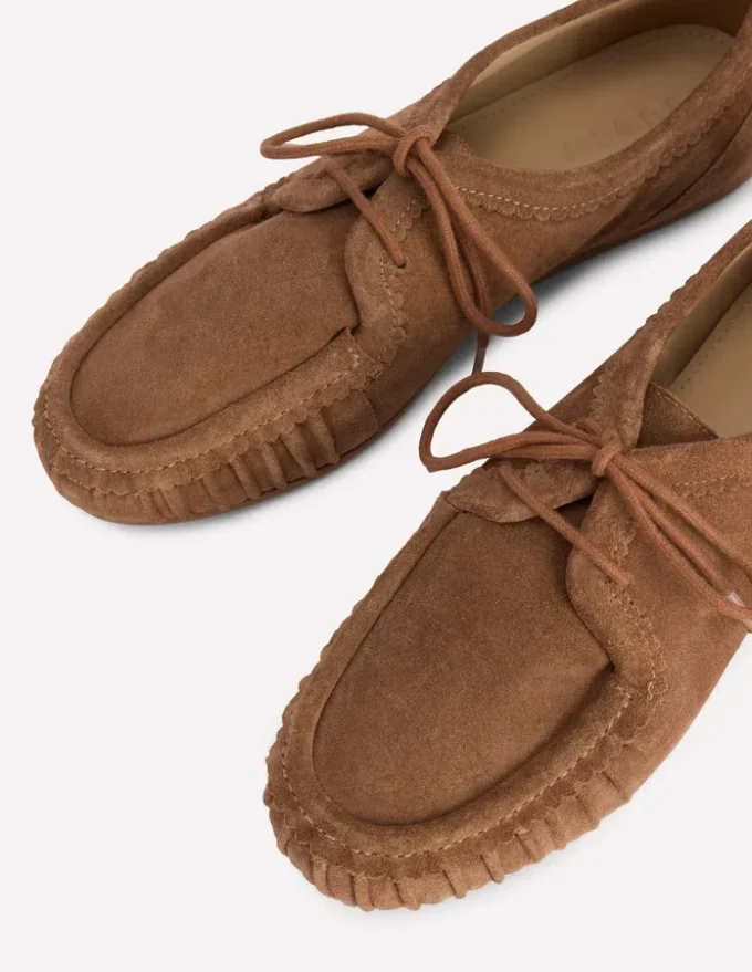 Soft Boat Shoes Tan
