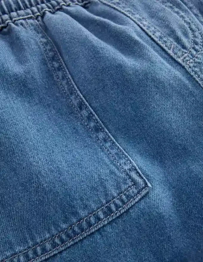 Soft Denim Shorts Denim