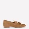Soft Ruched Loafers Caramel Soft Ruched Loafers Caramel