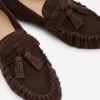 Soft Ruched Loafers Chocolate Soft Ruched Loafers Chocolate