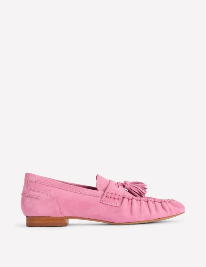 Soft Ruched Loafers Pink Parfait Soft Ruched Loafers Pink Parfait