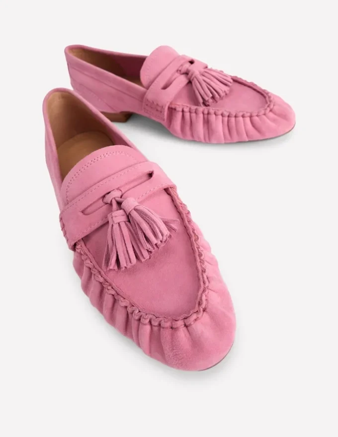 Soft Ruched Loafers Pink Parfait Soft Ruched Loafers Pink Parfait