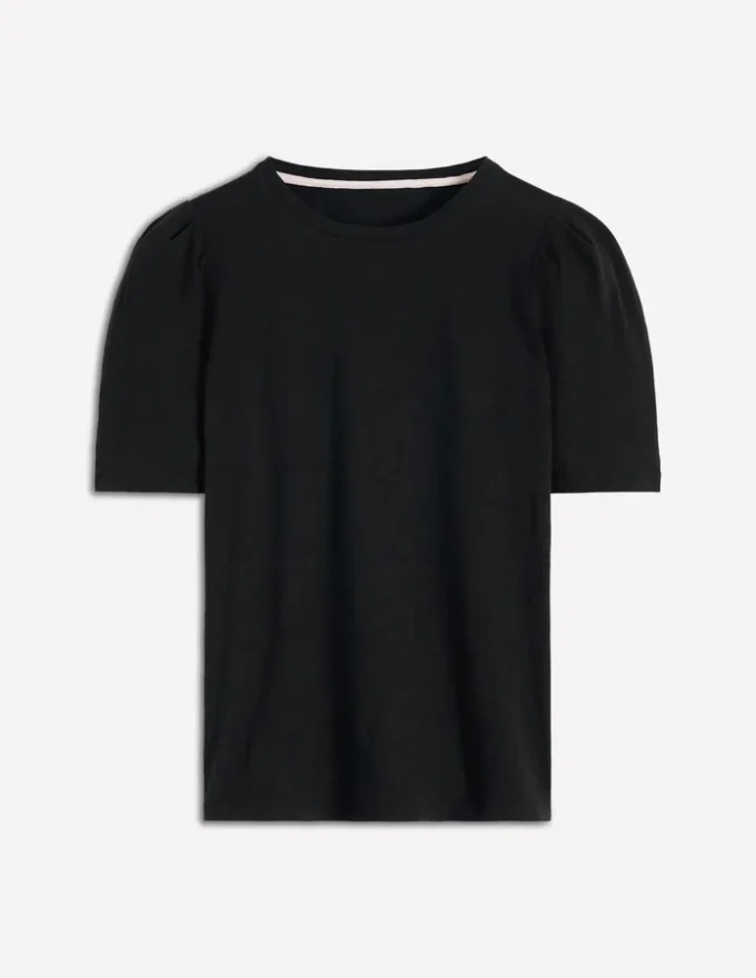 Sophie Puff Sleeve T-shirt Black Sophie Puff Sleeve T-shirt Black