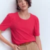 Sophie Puff Sleeve T-shirt Opulent Pink Sophie Puff Sleeve T-shirt Opulent Pink