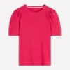 Sophie Puff Sleeve T-shirt Opulent Pink Sophie Puff Sleeve T-shirt Opulent Pink
