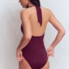 Sorrento Hoop Sash Swimsuit Chocberry Sorrento Hoop Sash Swimsuit Chocberry