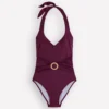 Sorrento Hoop Sash Swimsuit Chocberry Sorrento Hoop Sash Swimsuit Chocberry