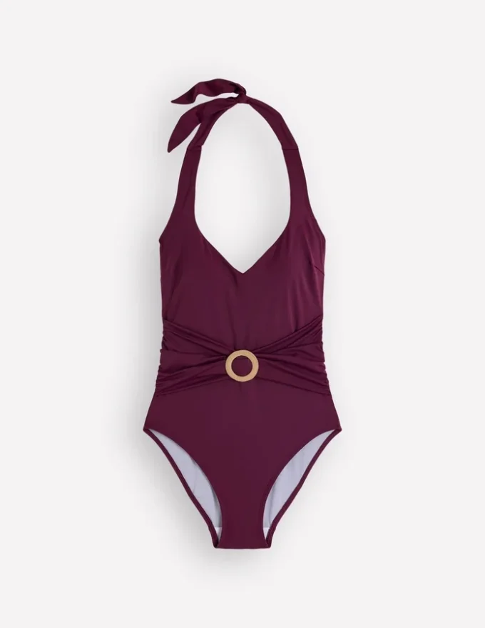 Sorrento Hoop Sash Swimsuit Chocberry Sorrento Hoop Sash Swimsuit Chocberry