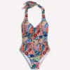 Sorrento Hoop Sash Swimsuit Multi, Enchanted Paisley
