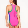 Sporty Rash Guard Swimsuit Colbolt Colourblock Sporty Rash Guard Swimsuit Colbolt Colourblock