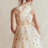 Spot Occasion Dress Soft Ivory Multi Spot Spot Occasion Dress Soft Ivory Multi Spot