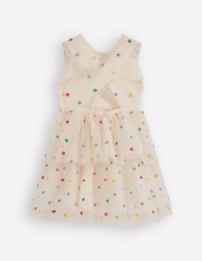 Spot Occasion Dress Soft Ivory Multi Spot Spot Occasion Dress Soft Ivory Multi Spot