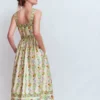 Square Neck Occasion Dress Ivory, Blossom Trail Square Neck Occasion Dress Ivory, Blossom Trail