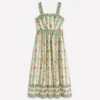 Square Neck Occasion Dress Ivory, Blossom Trail Square Neck Occasion Dress Ivory, Blossom Trail