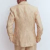 Stamford Linen Blazer Brown, Ivory Ticking Stripe Stamford Linen Blazer Brown, Ivory Ticking Stripe