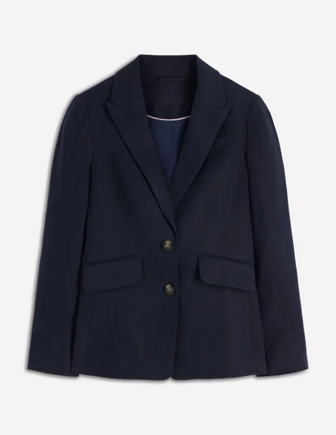 Stamford Linen Blazer Navy Stamford Linen Blazer Navy