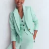 Stamford Linen Blazer Spearmint Stamford Linen Blazer Spearmint