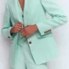 Stamford Linen Blazer Spearmint Stamford Linen Blazer Spearmint