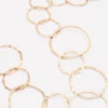 Statement Circle Necklace Gold Colour Statement Circle Necklace Gold Colour