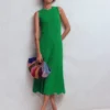 Stella Maxi Crochet Dress Shamrock Green Stella Maxi Crochet Dress Shamrock Green