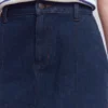Straight Denim Skirt Indigo Straight Denim Skirt Indigo