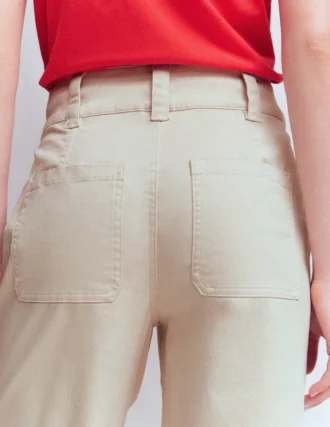 Straight Leg Chino Pants Almond Milk