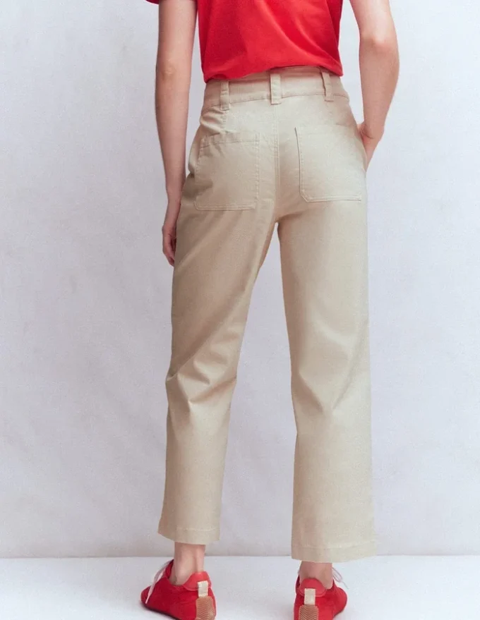 Straight Leg Chino Pants Almond Milk Straight Leg Chino Pants Almond Milk