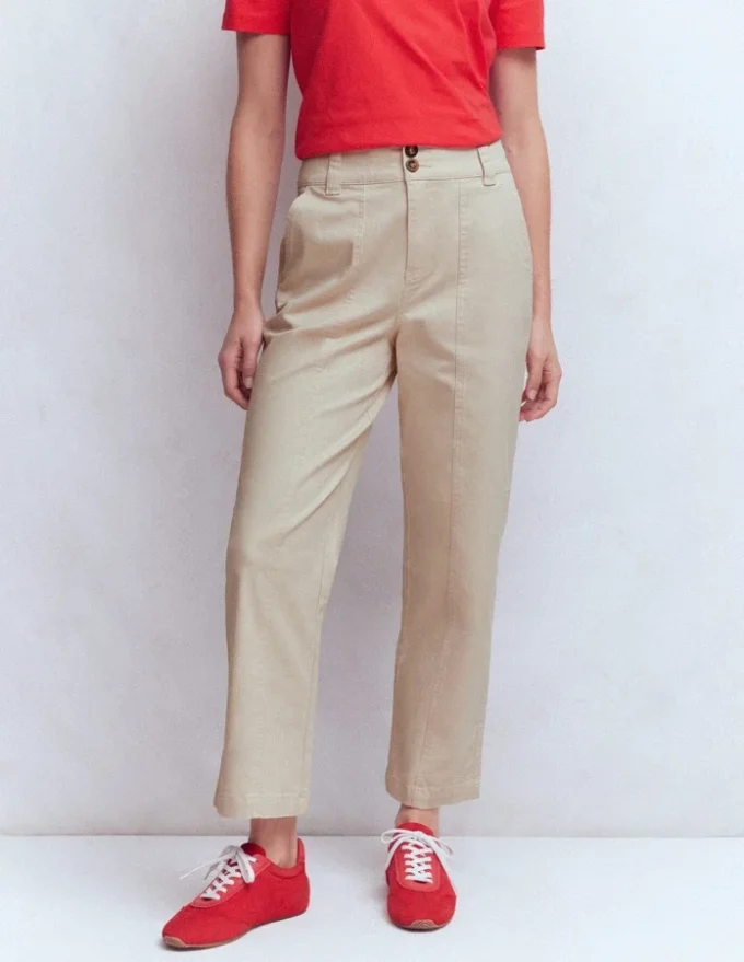 Straight Leg Chino Pants Almond Milk Straight Leg Chino Pants Almond Milk