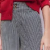 Straight Leg Chino Pants Blue and Ivory Stripe Straight Leg Chino Pants Blue and Ivory Stripe