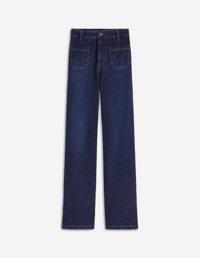 Straight Leg Pocket Jeans Dark Vintage