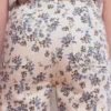 Straight Leg Pocket Jeans Ivory Floral Straight Leg Pocket Jeans Ivory Floral