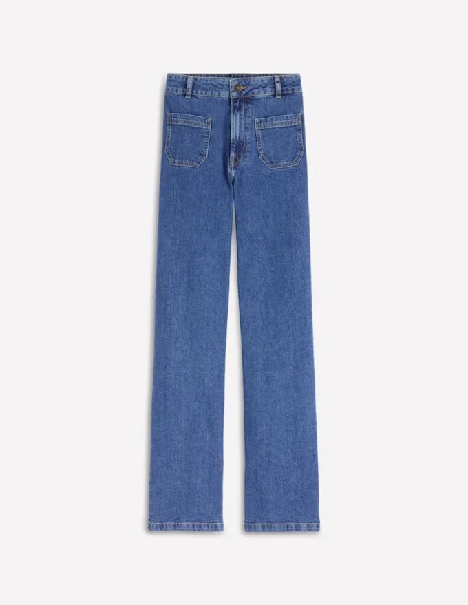 Straight Leg Pocket Jeans Mid Vintage Straight Leg Pocket Jeans Mid Vintage