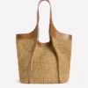 Straw Tote Natural Raffia Straw Tote Natural Raffia