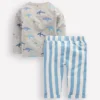 Striped Sweat Play Set Blue Stripe Whales