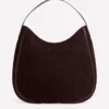 Suede Hobo Bag Bitter Chocolate Suede Hobo Bag Bitter Chocolate