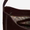 Suede Hobo Bag Bitter Chocolate Suede Hobo Bag Bitter Chocolate